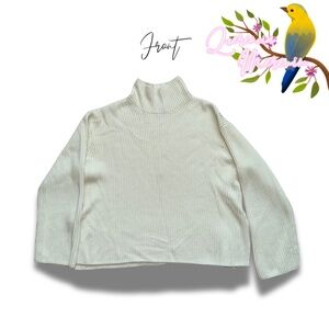 GAP WOMENS RIBBED KNIT SWEATER